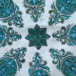 رومیزی سنتی قلمکار ابعاد 100×100 کد rg1001 - Image 3