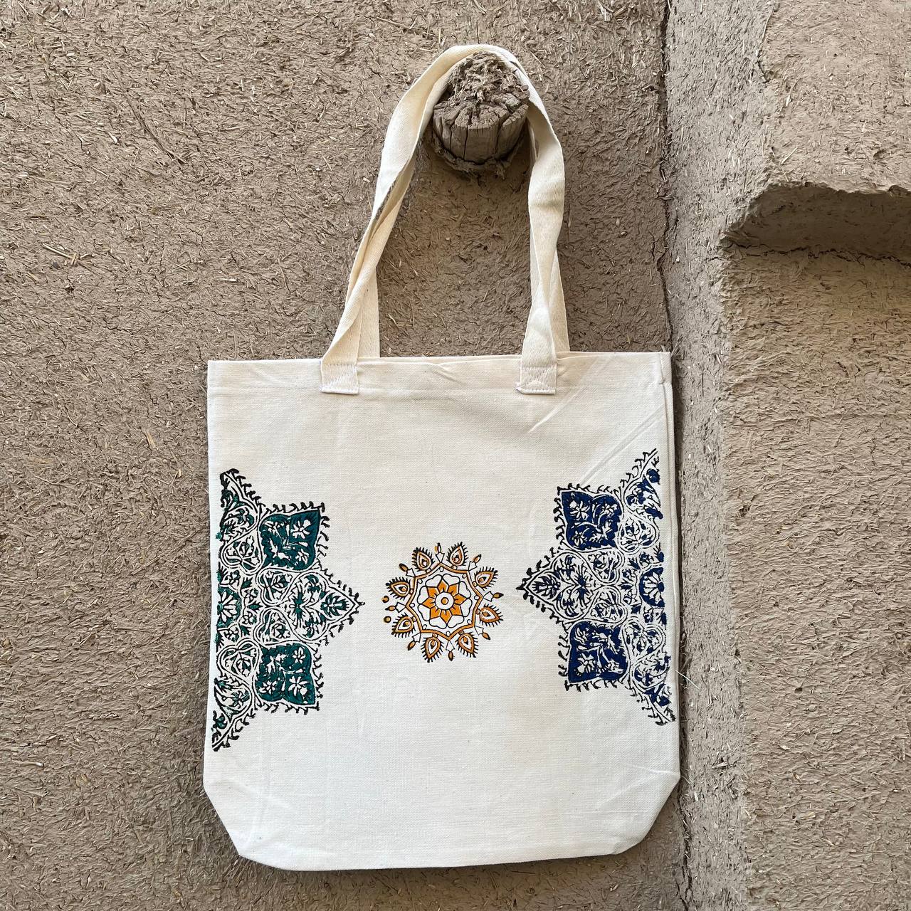 نگارستان اصفهان (16) ساک پارچه ای قلمکار کد hg1012 - Image 1
