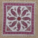 رومیزی سنتی قلمکار ابعاد 100*100 کد rg1013